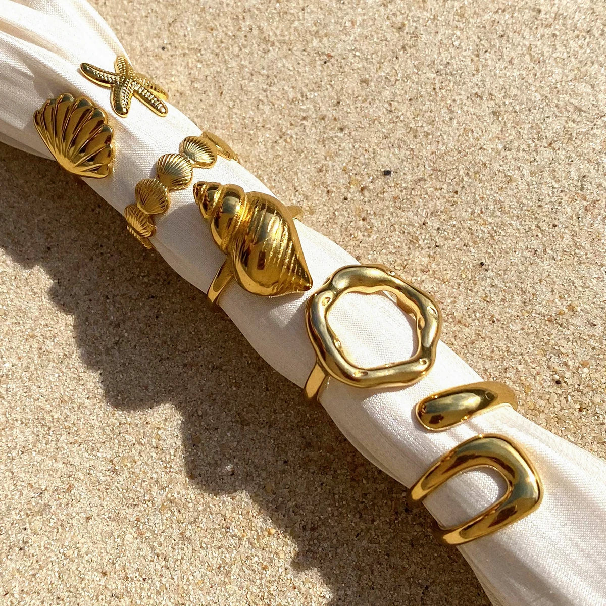 Gold color jewelry