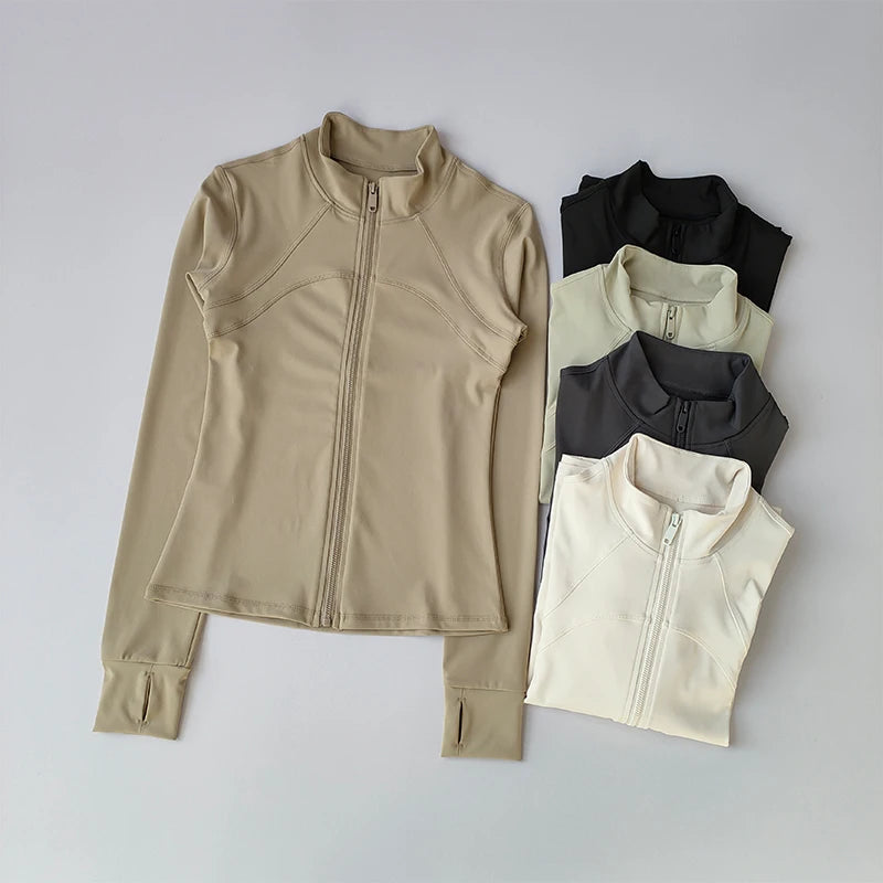 Yoga Suit Jacket Running Training Fitness