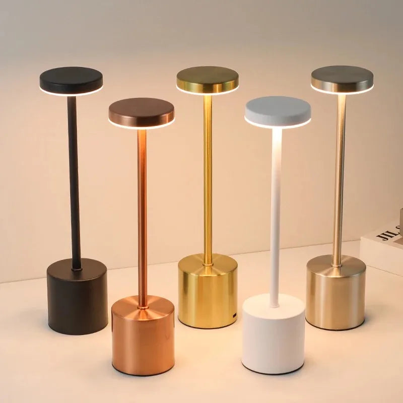 Simple Touch Sensor LED Table Lamp Rechargeable