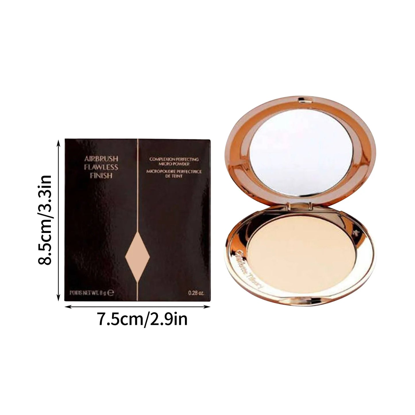 Control Powder, Soft Texture, Makeup Setting