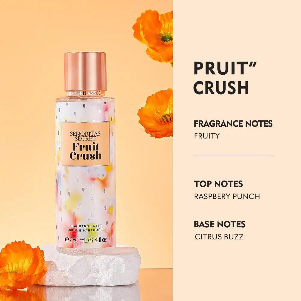 Fruity Deodorant Body Spray Light Fresh Skin Long Lasting Moisturizing Air Freshener Essence Women Body Spray Cosmetic