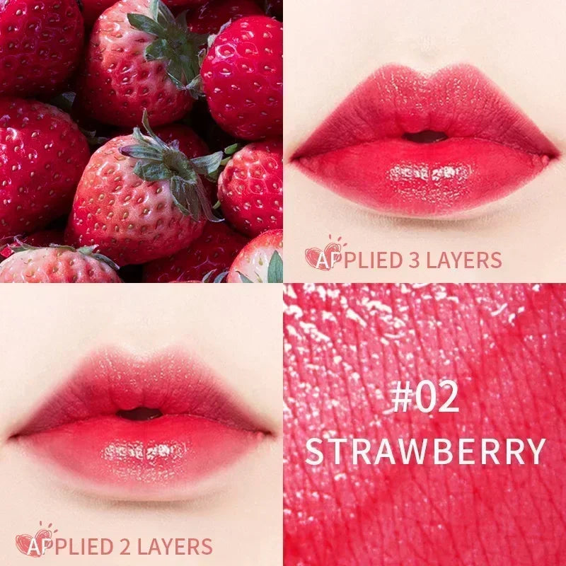 Lip Gloss 4 Color Moisturizing Lip Glaze Long Lasting Liquid Lipstick Cosmetic Makeup