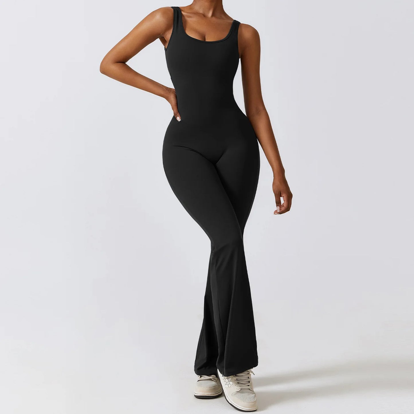 New Gym Set Women Training Yoga Suit Sportswear Women Sports Jumpsuit Fitness