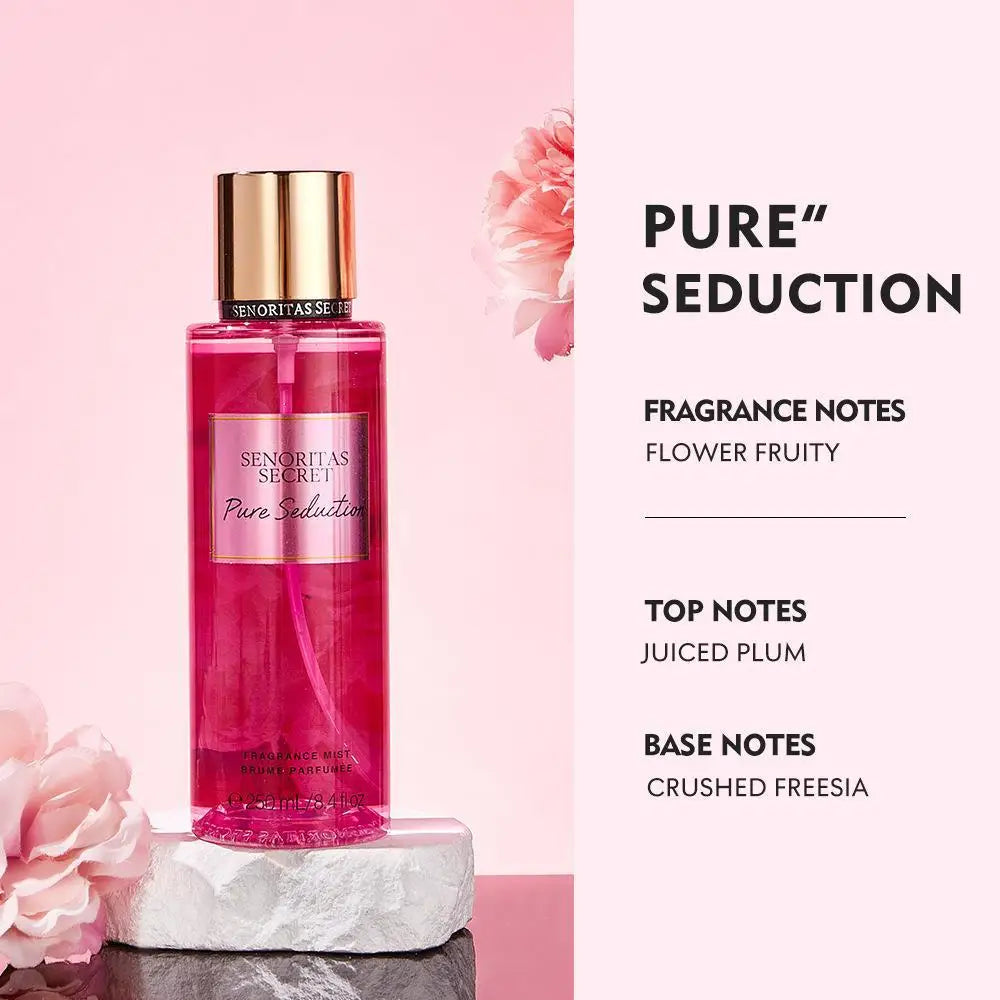 Fruity Deodorant Body Spray Light Fresh Skin Long Lasting Moisturizing Air Freshener Essence Women Body Spray Cosmetic