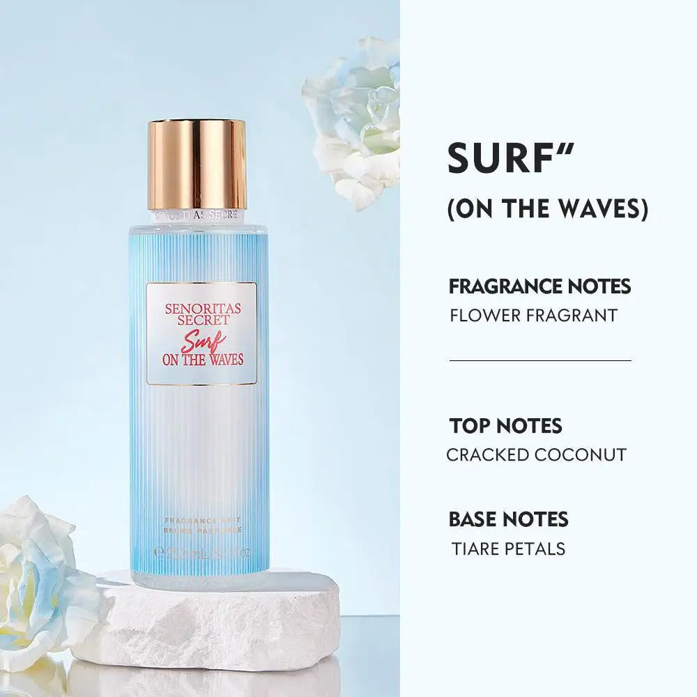 Fruity Deodorant Body Spray Light Fresh Skin Long Lasting Moisturizing Air Freshener Essence Women Body Spray Cosmetic