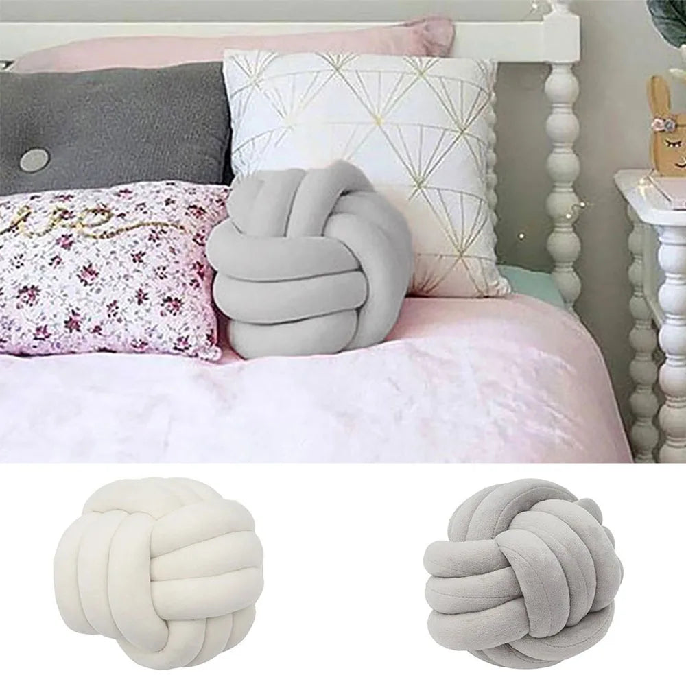 Style Round Pillow Cushion Velvet