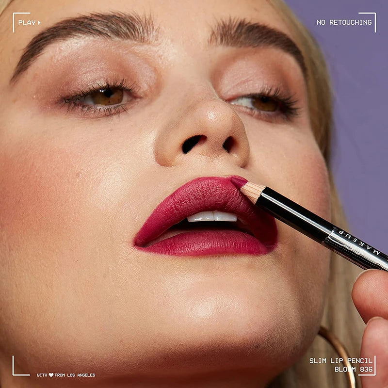 Matte Lipliner Pencil Waterproof Makeup