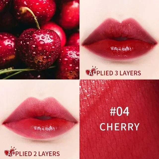 Lip Gloss 4 Color Moisturizing Lip Glaze Long Lasting Liquid Lipstick Cosmetic Makeup