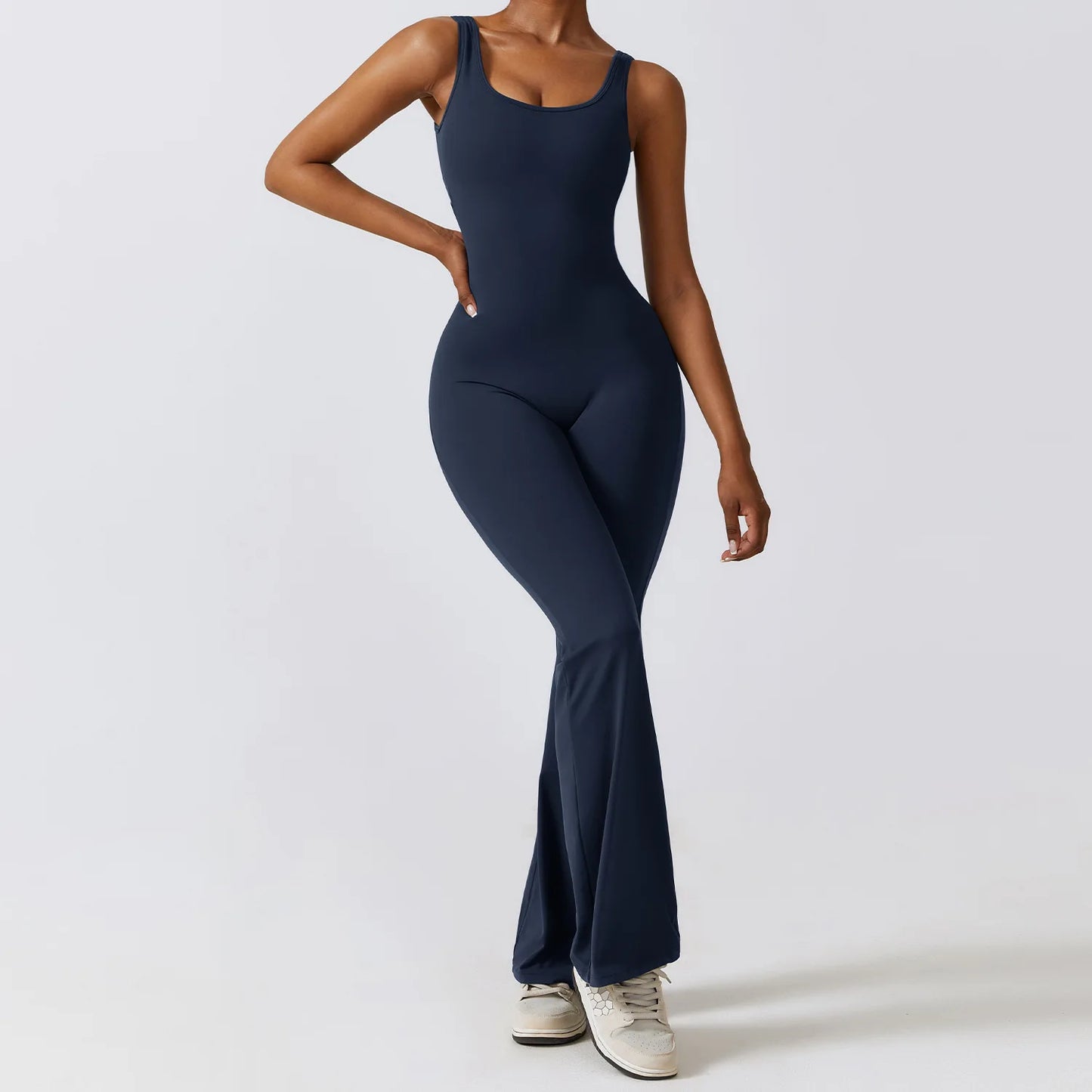 New Gym Set Women Training Yoga Suit Sportswear Women Sports Jumpsuit Fitness