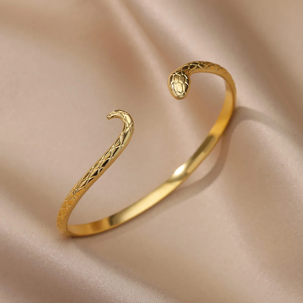 Flower Cuff Bangle Bracelet