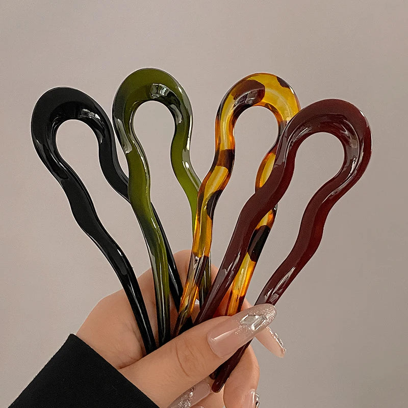 U-Shaped Hair Fork Fashion