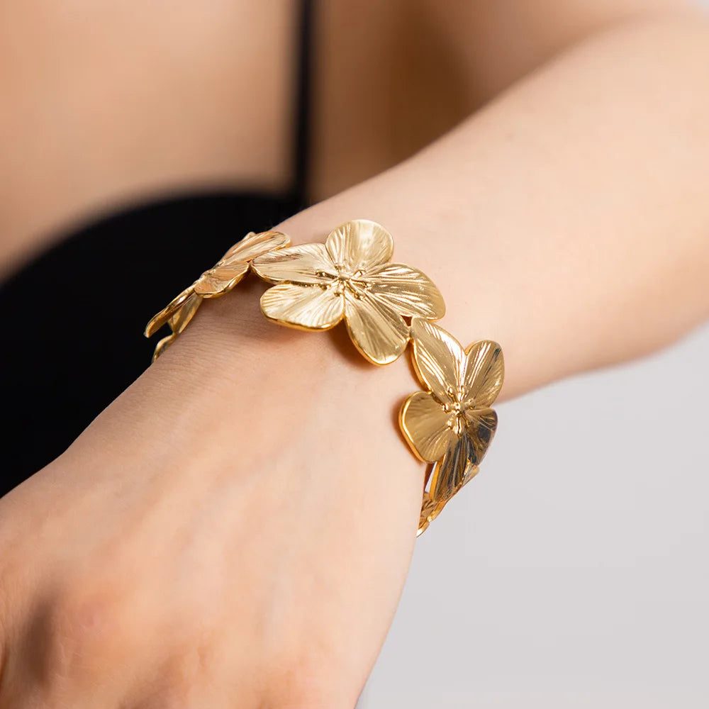 Flower Bracelet Jewelry