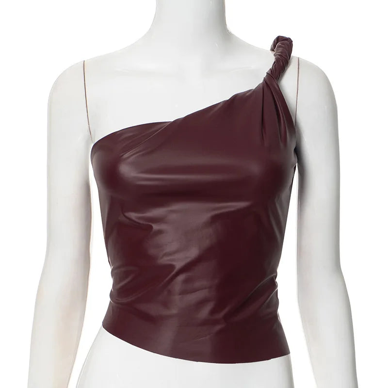 Fashion Women Wine Red