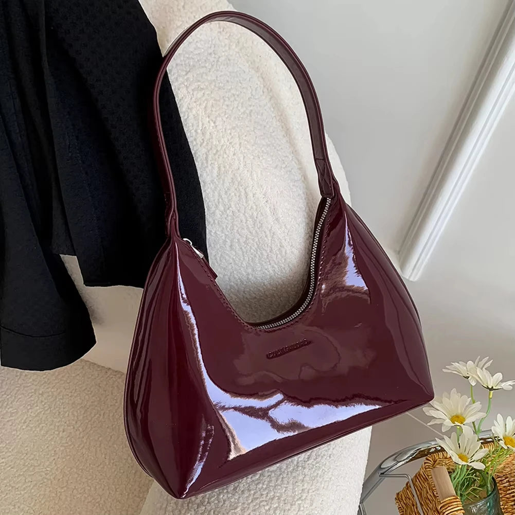 Bag Luxury Design Wine Red