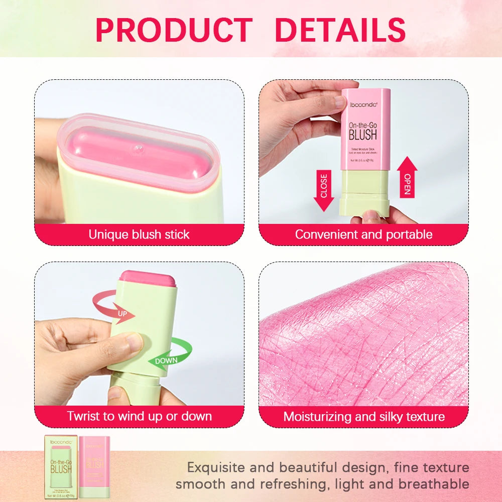 pixiBlush Cosmetic Blush Makeup Products Make Up Blusher Cosmetics Pink Blush in Bar