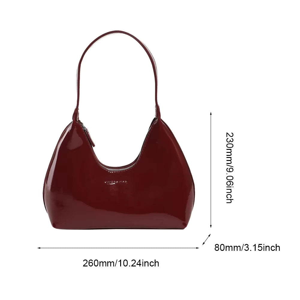 Bag Luxury Design Wine Red