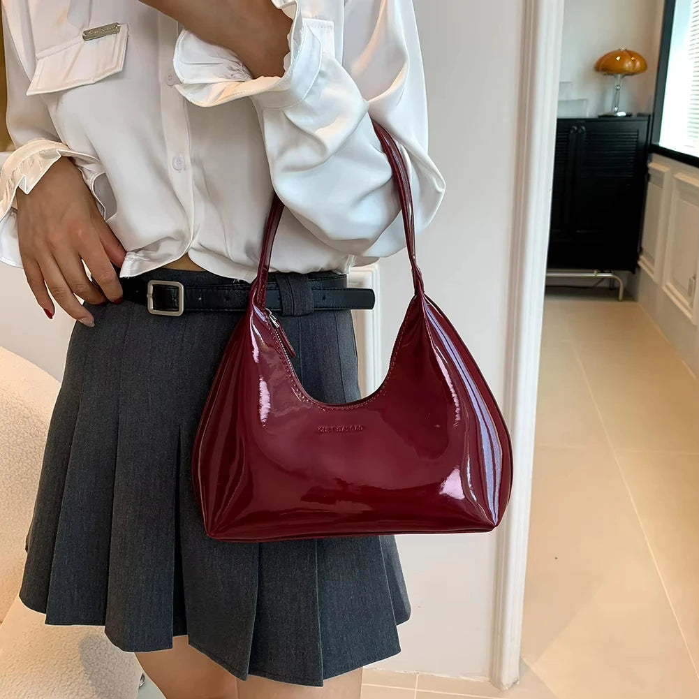 Bag Luxury Design Wine Red