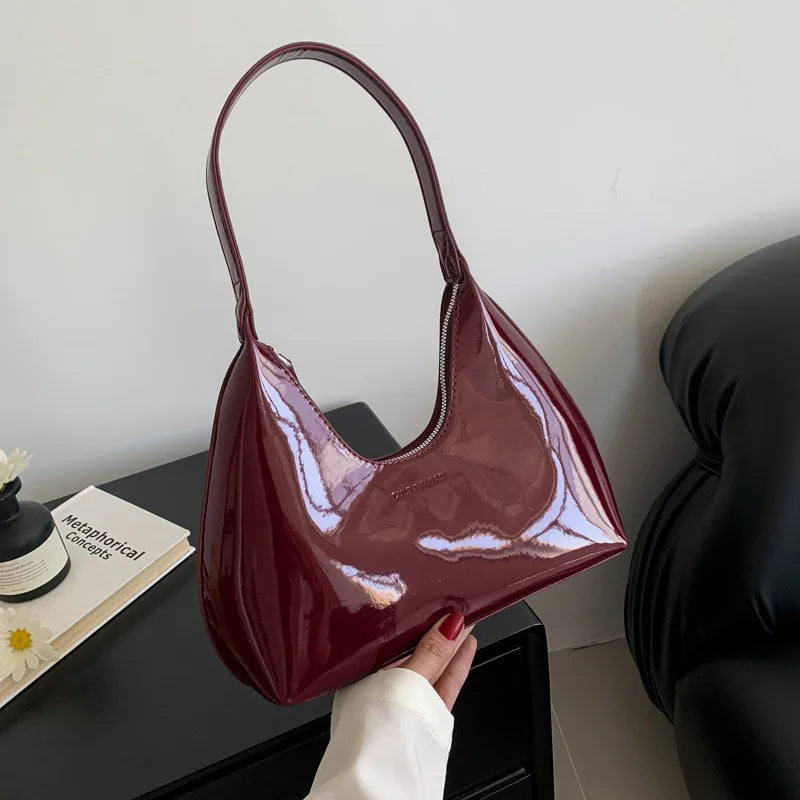 Bag Luxury Design Wine Red