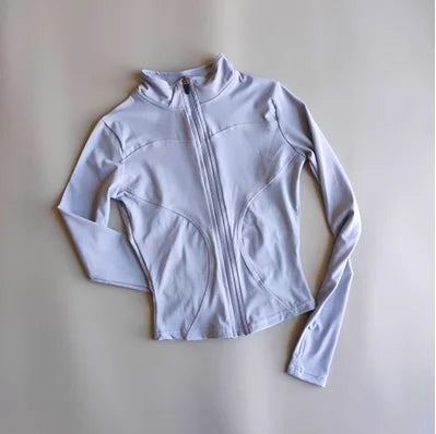 Sports Long Sleeved Women Slim Jacket Running Fitness Jacket Top