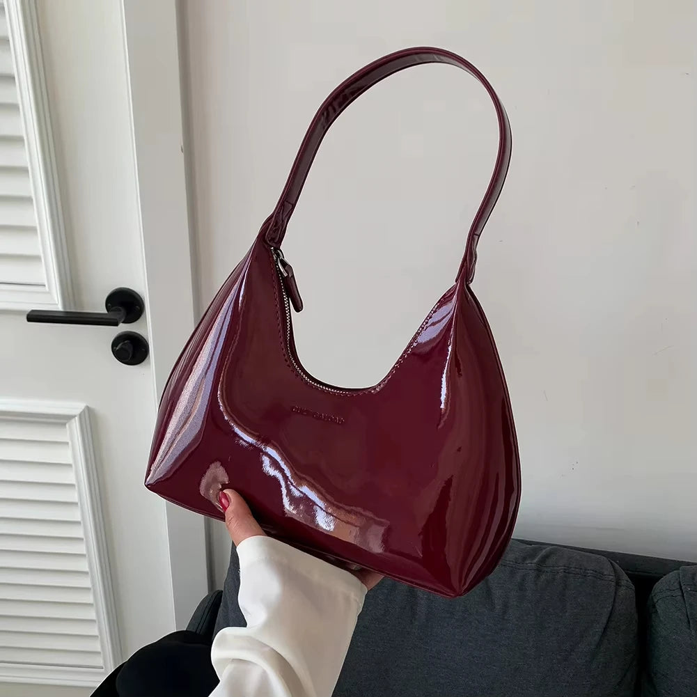 Bag Luxury Design Wine Red